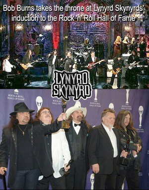 Bob Burns - Lynyrd Skynyrd Rock and Roll Hall of Fame Induction