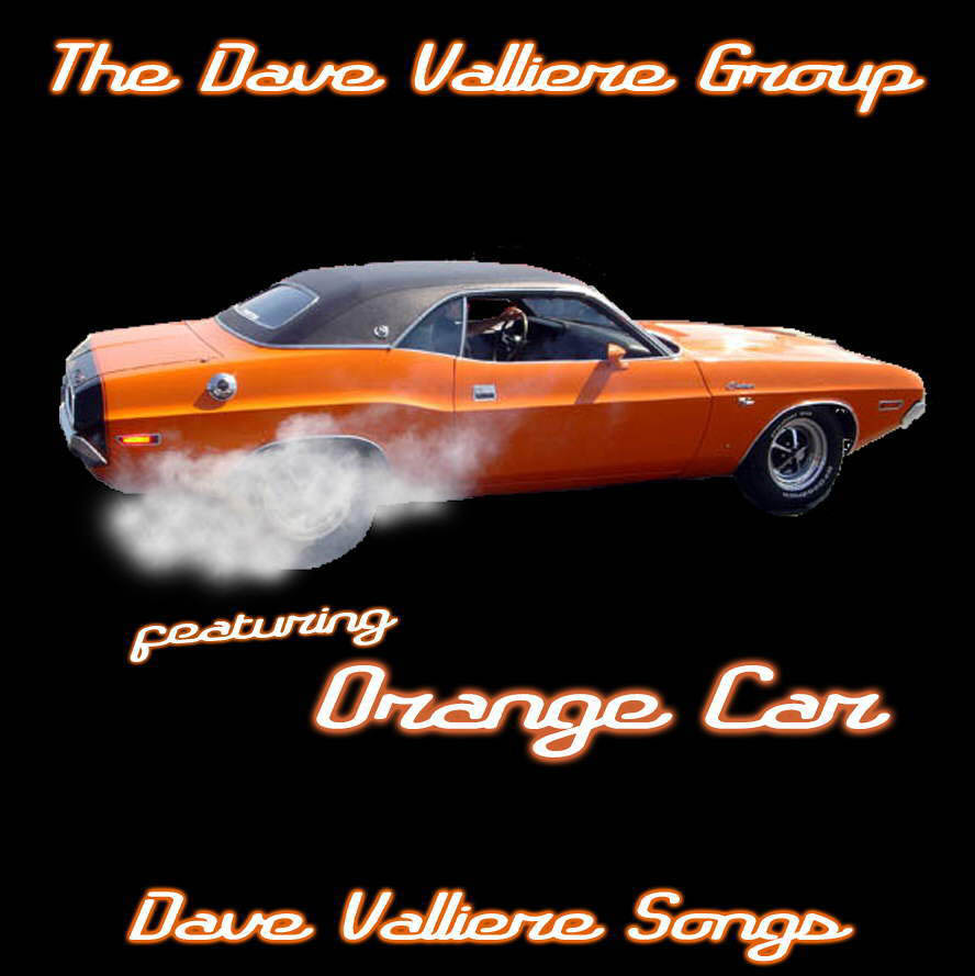 dave_valliere_songs_album_cover_orange_car